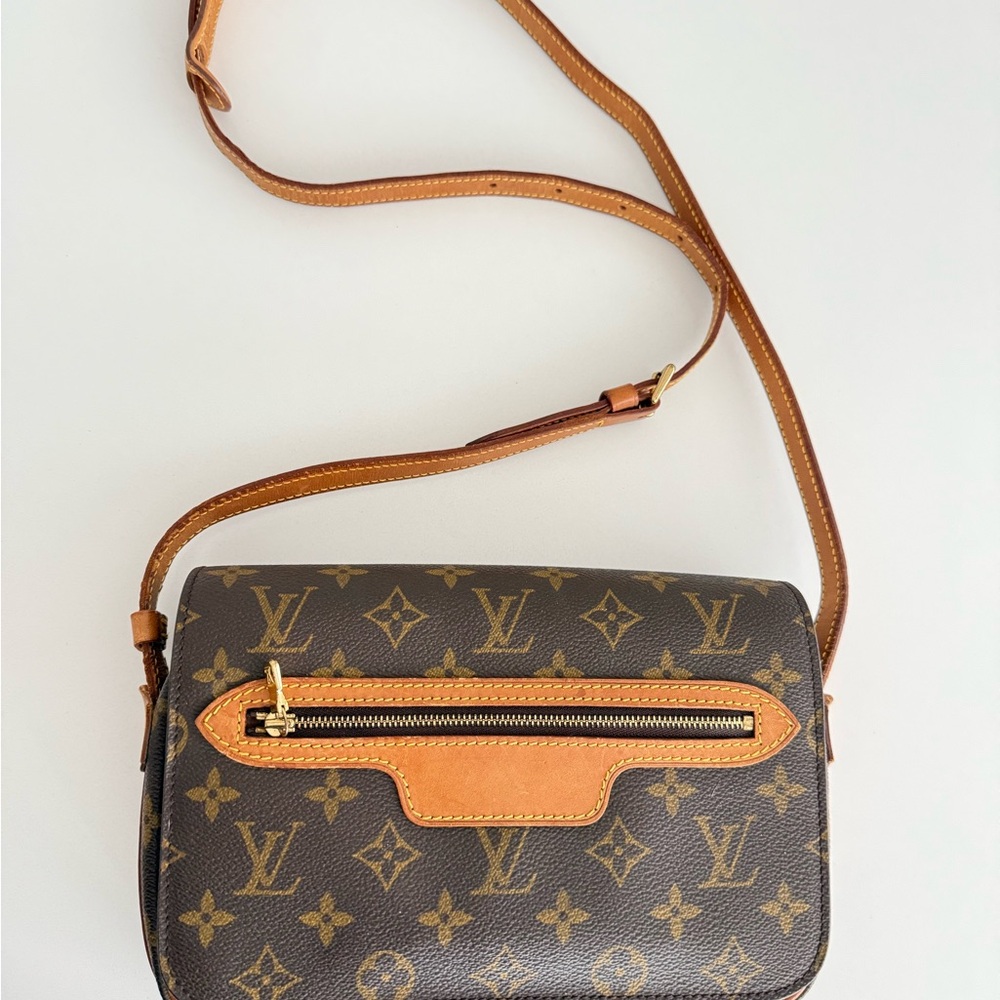 Louis Vuitton Brown Monogram Crossbody Bag